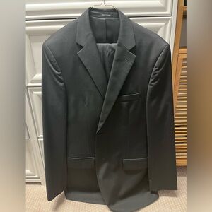 Men's black suit pronto uomo